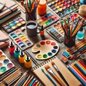 لوازم تحریر ضروری برای دانش‌آموزان و هنرمندان