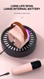 اسپیکر بلوتوثی - شارژی میکرفون دار - Image 6